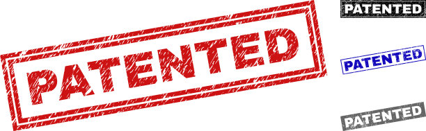 Grunge拥有划痕矩形水印专利图片下载