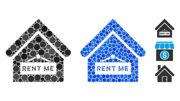 租我马赛克图标圈图片下载