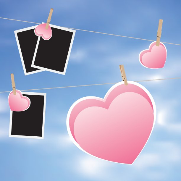 绳子上的胶卷架图片下载