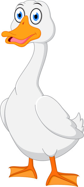 卡通可爱的鸭子图片下载
