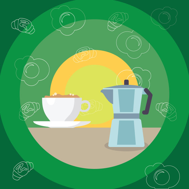 白色的杯碟和泡沫饮料图片下载