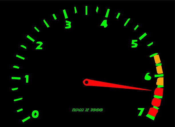 黑色背景下的时钟特写镜头图片下载