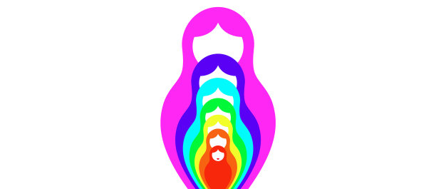 俄罗斯套娃玛丽莎奥斯卡集图标缤纷图片下载