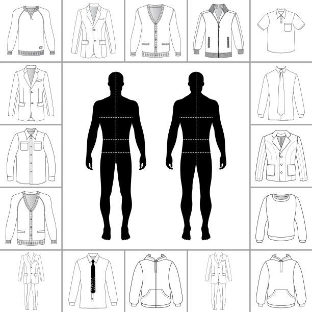 男士服装设图片下载