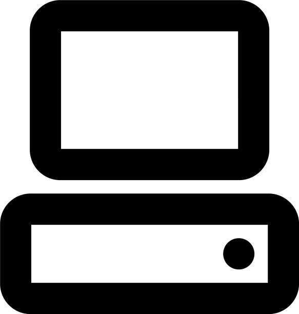 电脑图标PC符号图片下载