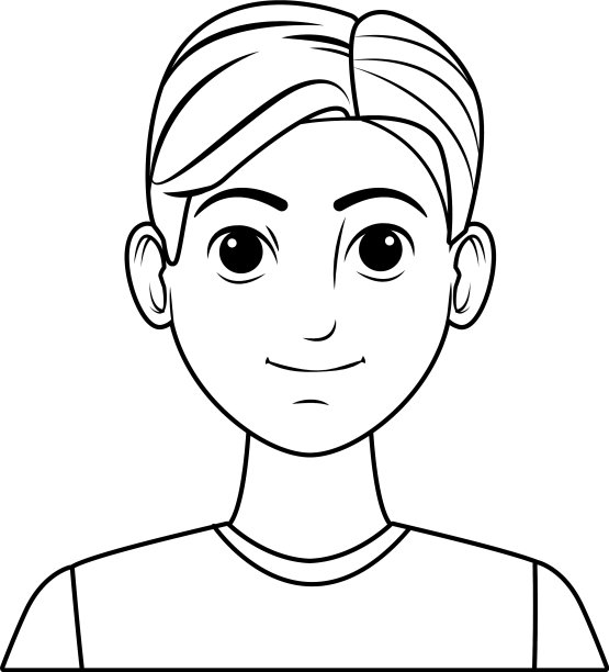年轻人头像卡通人物头像图片下载