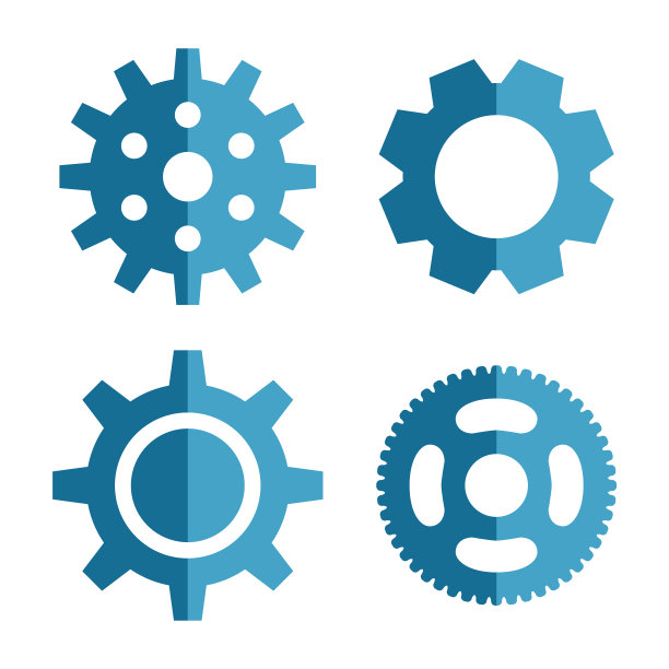 齿轮或齿轮图标图片下载