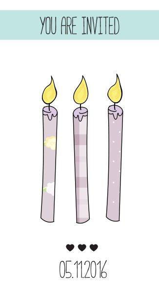 浪漫的邀请公告或祝贺图片下载