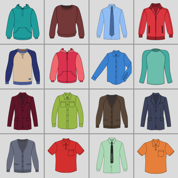 男士服装设图片下载