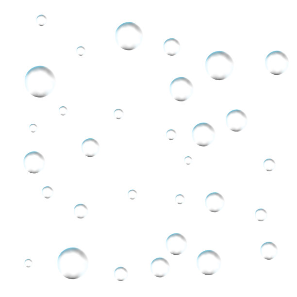 气泡白色背景，设计简单清晰图片下载