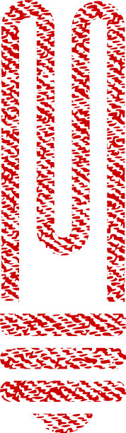 荧光灯泡织物纹理图标图片下载