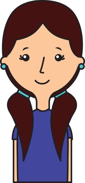 年轻女子头像图片下载