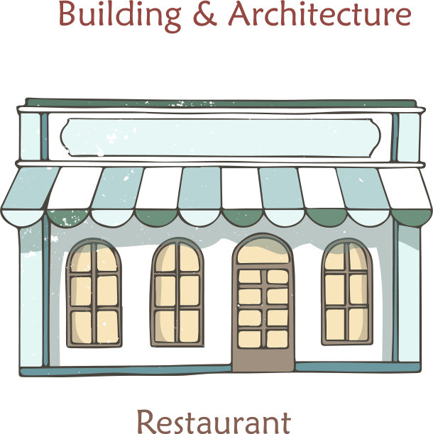 咖啡店店面咖啡厅图片下载