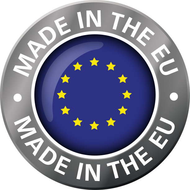 欧盟旗帜金属图标图片下载