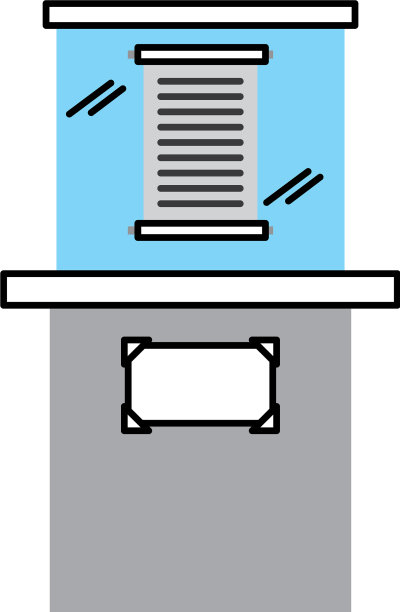 博物馆纸莎草缸玻璃图片下载