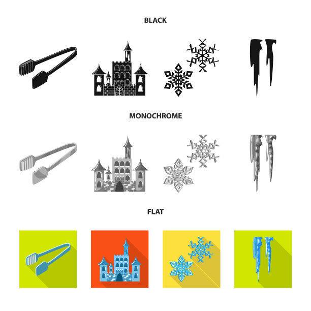 肌理和冰冻符号的设计图片下载