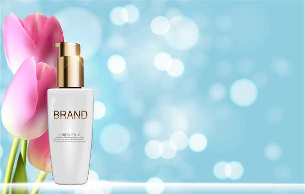为广告设计化妆品产品模板图片下载