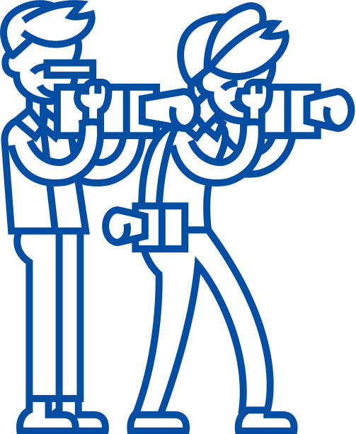 狗仔线图标概念狗仔平图片下载