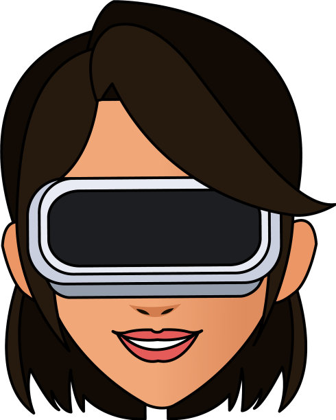 虚拟现实图标形象图片下载