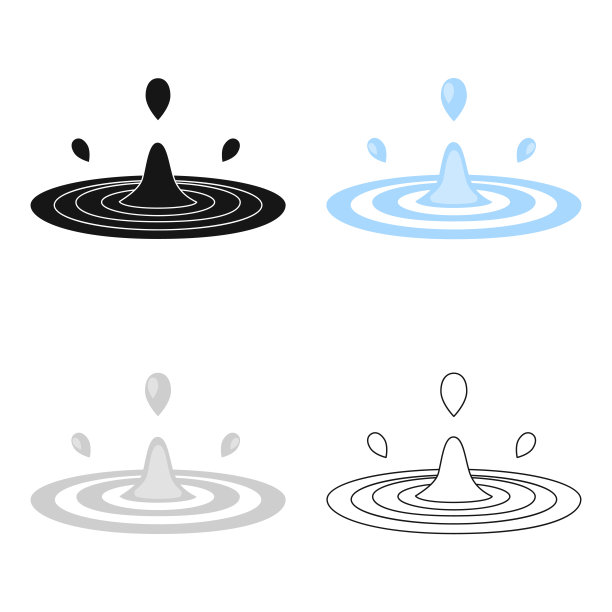 水滴图标的web和图片下载
