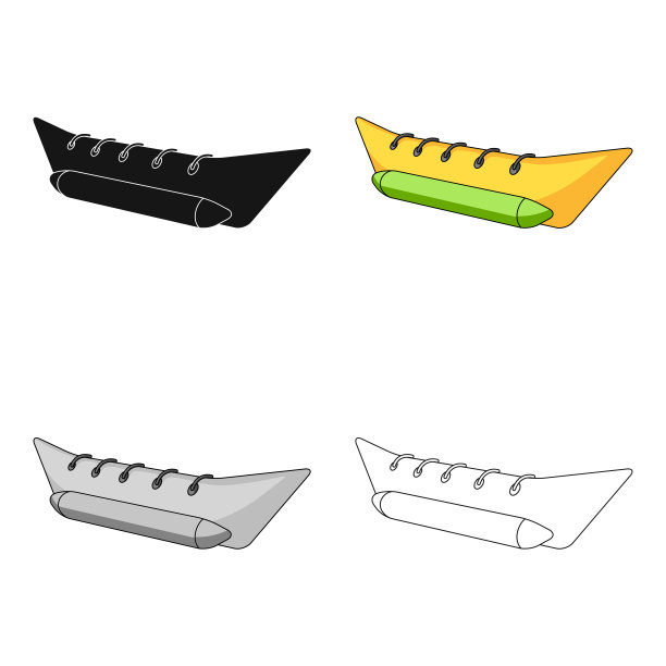 水吸引香蕉夏季休息单图标图片下载