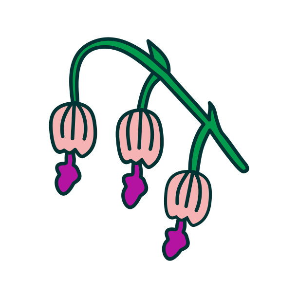 花叶设计模板图片下载