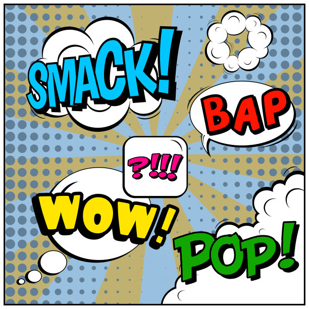 抽象创意概念漫画波普艺术图片下载
