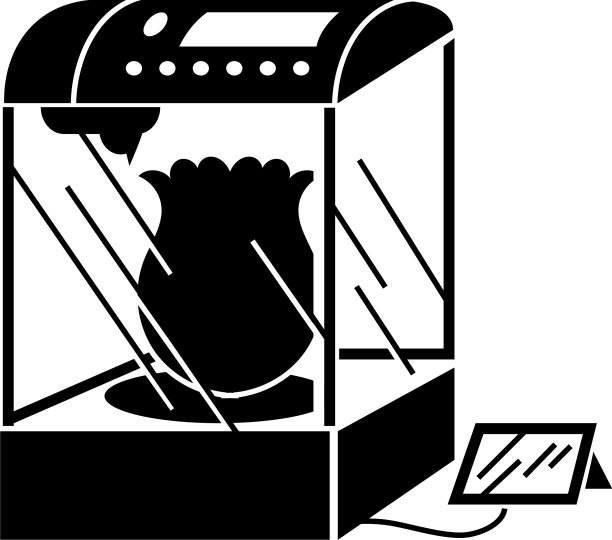 3d打印机打印图标简单的风格图片下载