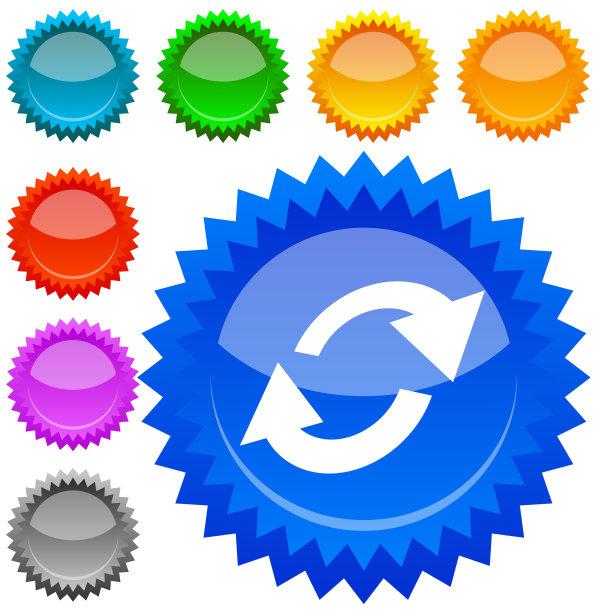 交换翻转图标圆形椭圆箭头图标图片下载