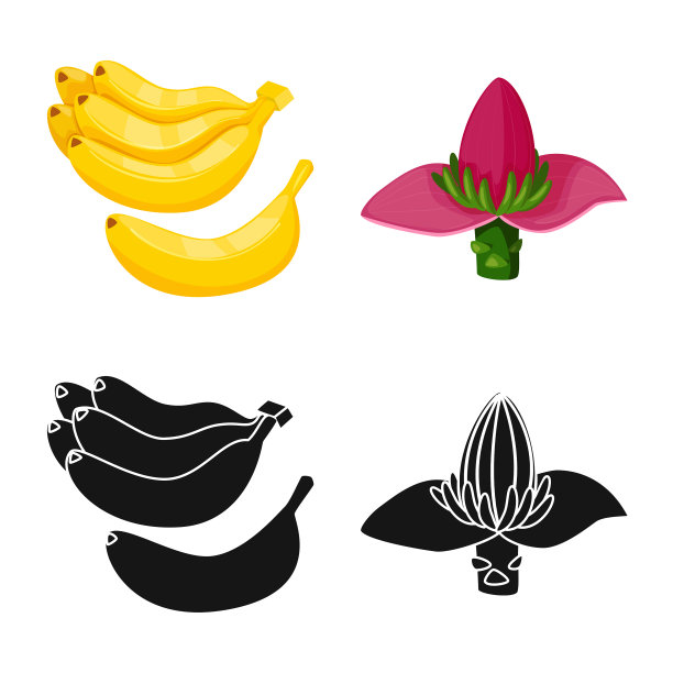 设计自然和素食标志图片下载