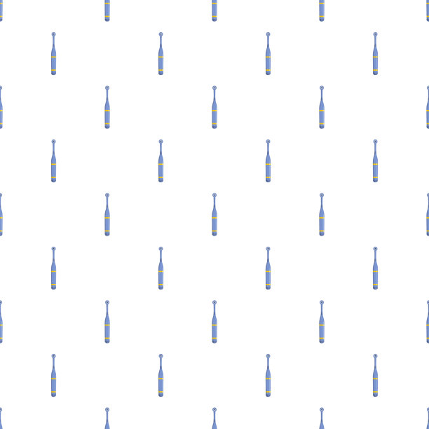 健康电动牙刷花纹无缝图片下载