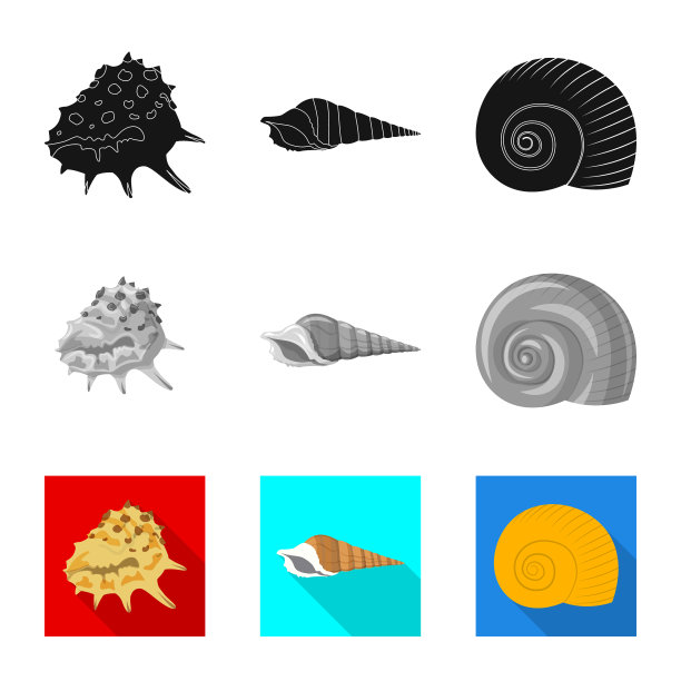 设计动物和装饰符号图片下载