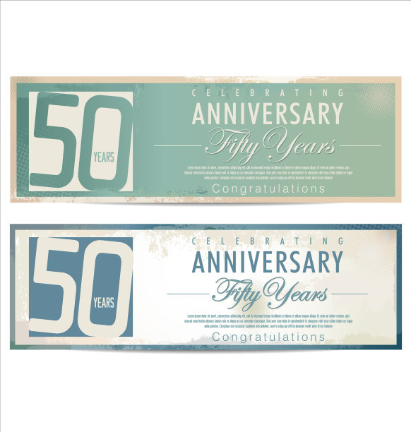 50周年怀旧背景图片下载