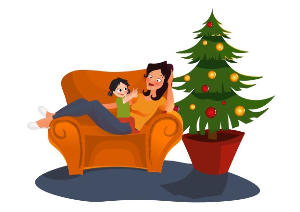 幸福的家庭妇女父母和孩子庆祝图片下载