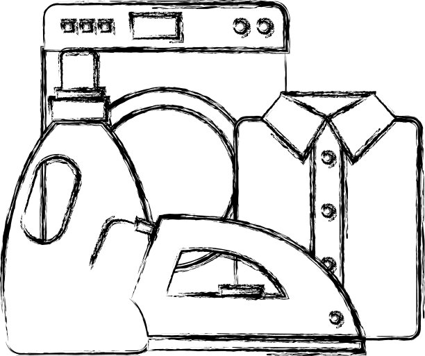 洗衣机洗衣服务图片下载