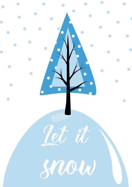 圣诞贺卡模板新年图片下载