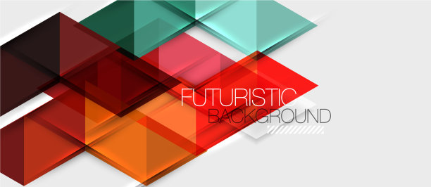 三角形几何现代商业表示图片下载