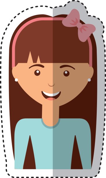 年轻女子休闲风格图片下载