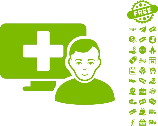 在线药品图标与免费奖金图片下载