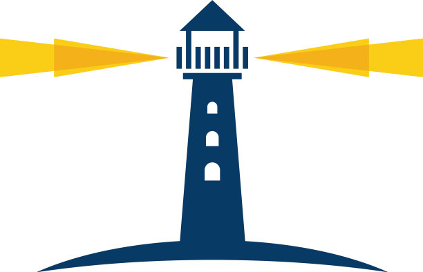 灯塔标志模板图标图片下载