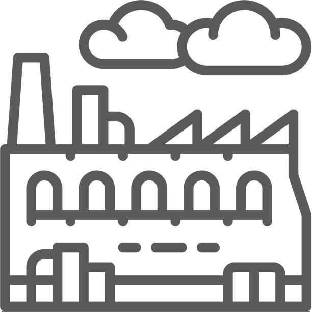 工业工厂工厂线图标图片下载