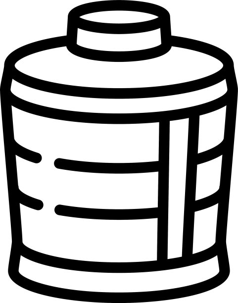 高午餐盒图标轮廓风格图片下载