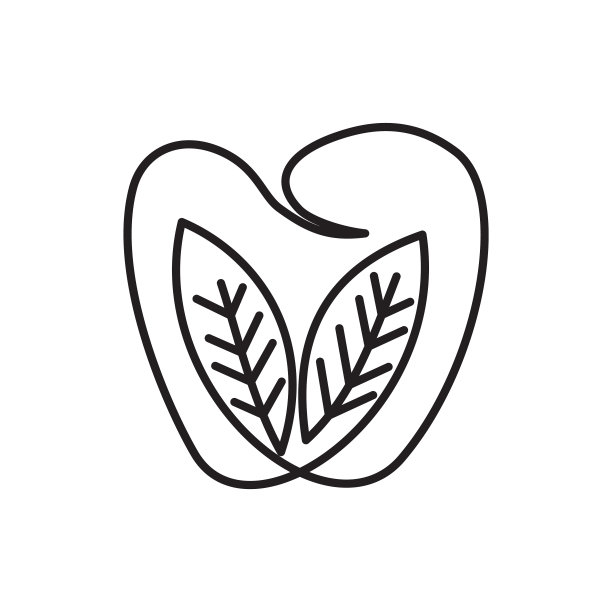 叶子标志设计模板集图片下载