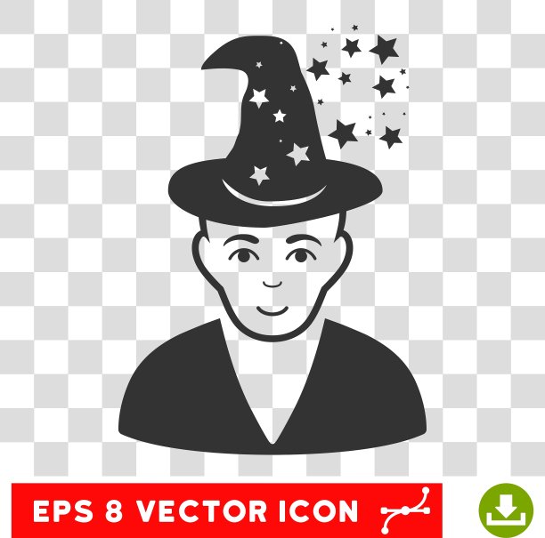 魔术大师EPS图标图片下载