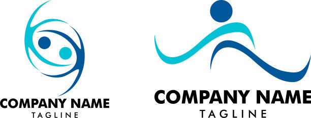 抽象人物logo合集图片下载