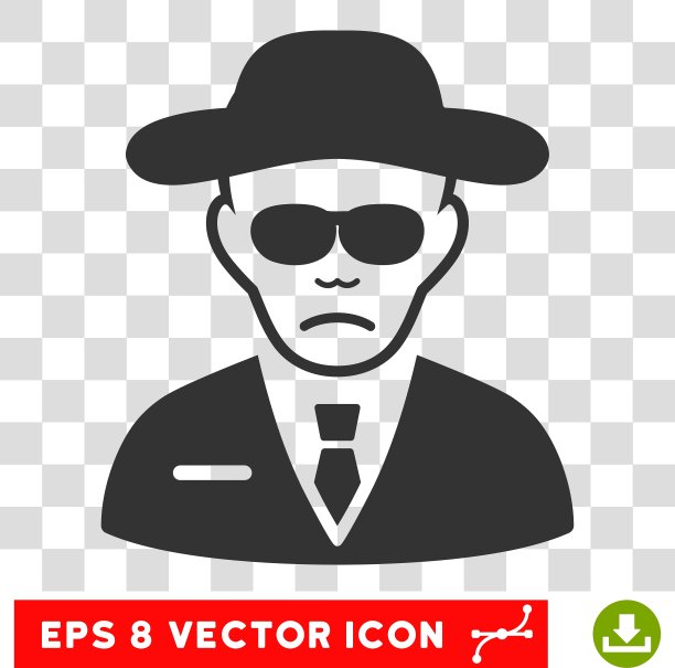 保安人员EPS图标图片下载