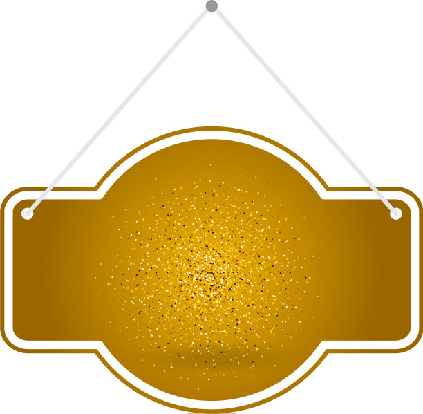 黄金闪闪发光的丝带图片下载