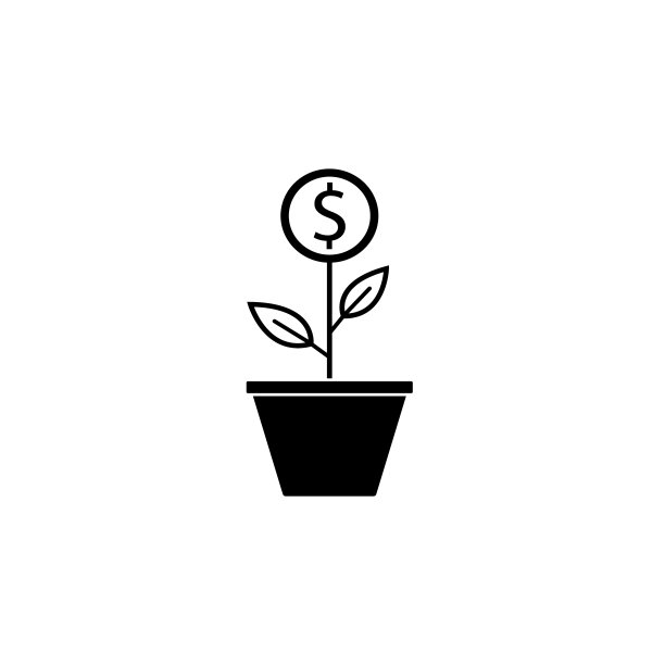 金融商务资金增长图标图片下载