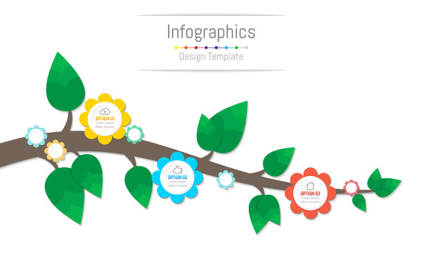 信息图表设计元素为您的业务图片下载