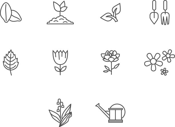 花园的图标图片下载